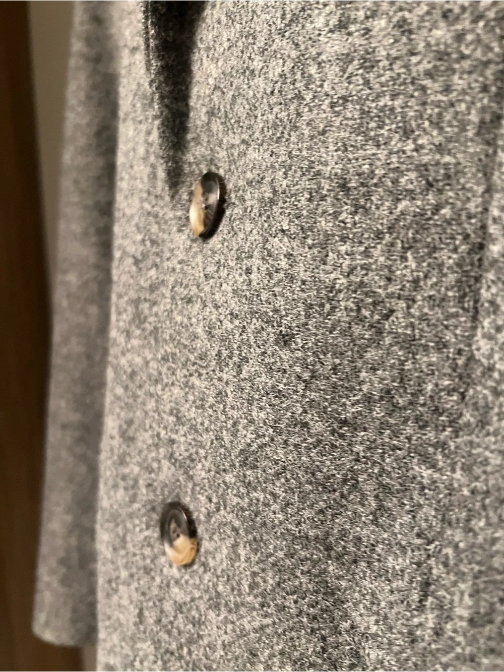 Jack Wills Gray Tweed‎ Notch Lapel Blazer